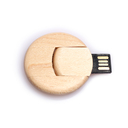 Флешка Деревянная Булла "Bulla" F94 бежевый 2 ТБ