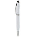 Флешка Металлическая Ручка Стилус "Pen Stylus" R234 белый 128 Гб
