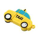 Флешка Резиновая Такси "Taxi" Q270 желтая 16 Гб