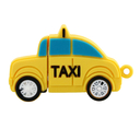 Флешка Резиновая Такси "Taxi" Q270