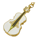 Флешка Металлическая Скрипка "Violin Key" R4 белая 32 Гб