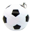 Флешка Пластиковая Футбольный Мяч "Soccer Ball" S140 белый / черный 1 Гб