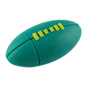 Флешка Резиновая Мяч Регби "Rugby Ball" Q164 зеленый 32 Гб