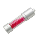 Флешка Стеклянная Цилиндр "Cylinder Glass" W188 красный 4 Гб