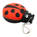 Флешка Резиновая Божья Коровка "Ladybug" Q382
