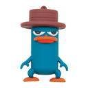 Флешка Резиновая Перри Утконос "Perry the Platypus" Q454 синий 2 Гб