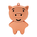 Флешка Металлическая Свинья "Pig" R459