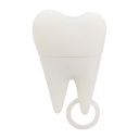 Флешка Силиконовая Зуб "Tooth" V466 белый 512 Гб