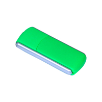 Флешка Пластиковая Трепо "Trepo" S16 зеленый 256 Гб