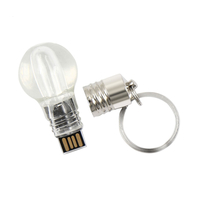 Флешка Стеклянная Лампочка "Bulb" W123