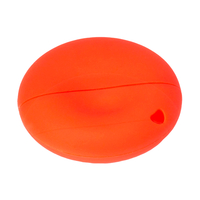 Флешка Пластиковая Тачкавер "Touche Cover" S129 оранжевый матовый 16 Гб
