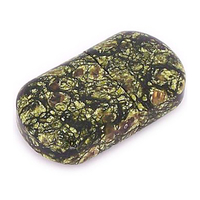 Флешка Каменная Змеевик "Serpentine Stone W" G227 желтая 256 Гб
