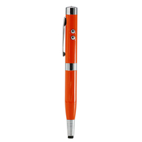 Флешка Металлическая Ручка Лазерная указка WBR Стилус "Pen Laser Stylus" R233 красный 2 ГБ