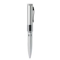 Флешка Металлическая Ручка Порос "Poros Pen" R246 серебряный 1 Гб