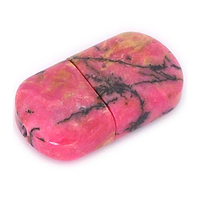Флешка Каменная Родонит "Rhodonite Stone Z" G296 розовый 4 Гб