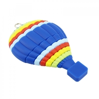 Флешка Резиновая Воздушный шар "Balloon" Q192 синий 2 Гб