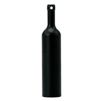 Флешка Металлическая Бутылка вина "Bottle Wine" R251 черный 32 Гб