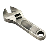 Флешка Металлический Гаечный Ключ "Wrench" R336 Screw бронзовый 8 Гб
