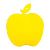 Флешка Силиконовая Яблоко "Apple" V464 желтый 256 Гб
