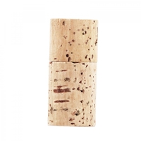 Флешка Деревянная Пробка от вина "Cork Wine" F51 белая 256 Гб