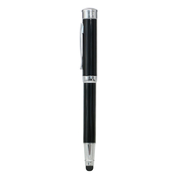 Флешка Металлическая Ручка Стилус Грома "Pen Stylus Groma" R243 черный 1 Гб