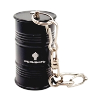 Флешка Металлическая Бочка "Barrel" R299 черная, гравировка