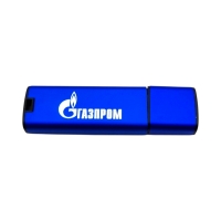 Флешка Металлическая Граптос "Graptos" R445 синий, гравировка