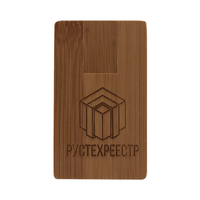 Флешка Деревянная Визитка "Card Wood" F27