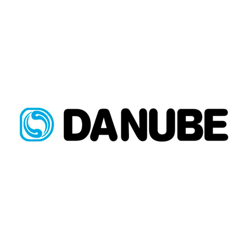 Задача разместить логотип + название DANUBE на Флешке Металлический Ключ "Key" R145 серебряный