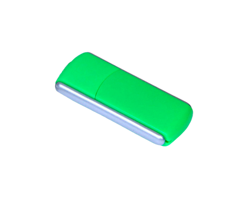 Флешка Пластиковая Трепо "Trepo" S16 зеленый 1 Гб