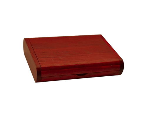 Флешка Деревянная Визитка "Card Wood" F27 красный 16 Гб