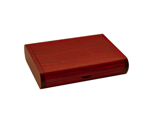 Флешка Деревянная Визитка "Card Wood" F27 красный 64 Гб