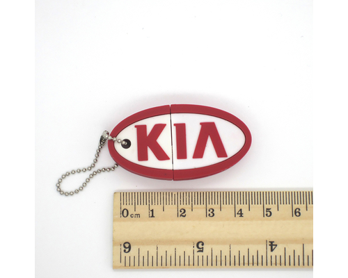 Флешка Резиновая Брелок КИА "Keychain KIA" Q61