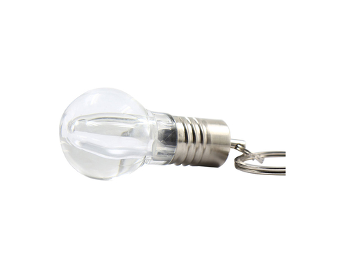 Флешка Стеклянная Лампочка "Bulb" W123 серебряный 2 Гб