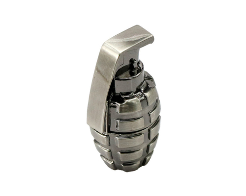 Флешка Металлическая Граната "Grenade" R168 серый 1 Гб