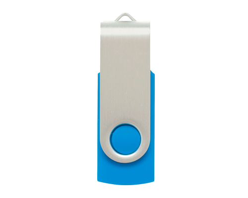 Флешка Пластиковая Твистер "Twister" S215 голубой 512 Гб
