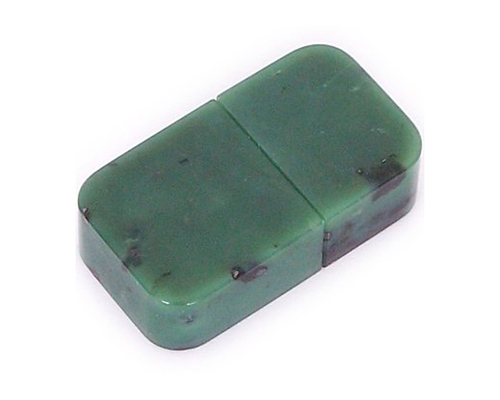 Флешка Каменная Змеевик "Serpentine Stone Z" G227 зеленая 32 Гб