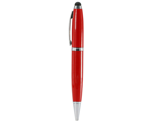 Флешка Металлическая Ручка Стилус "Pen Stylus" R234 красный 256 Гб
