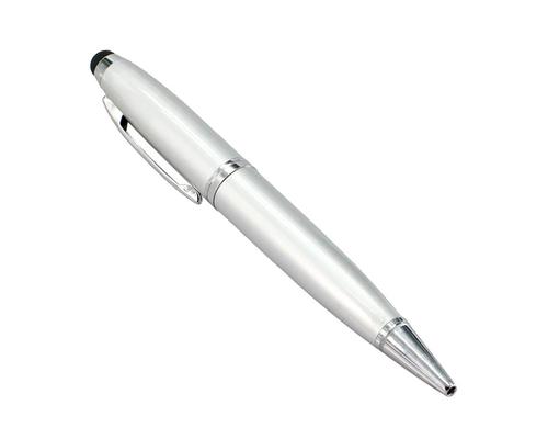 Флешка Металлическая Ручка Стилус "Pen Stylus" R234 серебряный 8 Гб