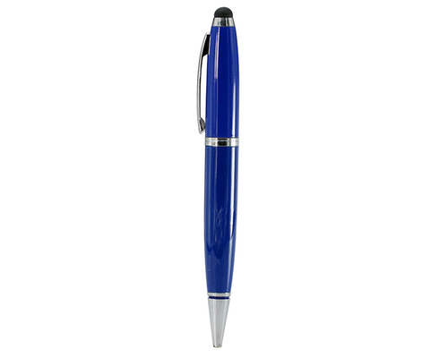Флешка Металлическая Ручка Стилус "Pen Stylus" R234 синий 1 Гб