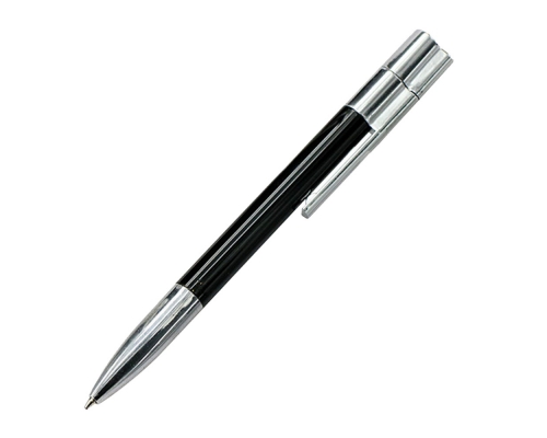 Флешка Пластиковая Ручка Бактрон "Bactron Pen" S235 черный 8 Гб