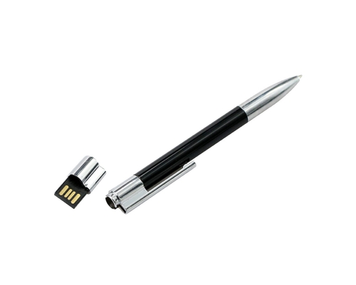 Флешка Пластиковая Ручка Бактрон "Bactron Pen" S235 черный 8 Гб