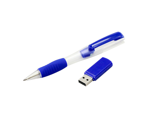 Флешка Пластиковая Ручка Фавус "Favus Pen" S244 синий 64 Гб