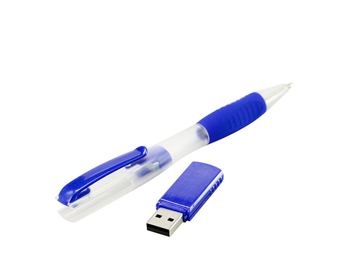 Флешка Пластиковая Ручка Фавус "Favus Pen" S244 синий 1 Гб