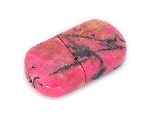 Флешка Каменная Родонит "Rhodonite Stone Z" G296 розовый 16 Гб