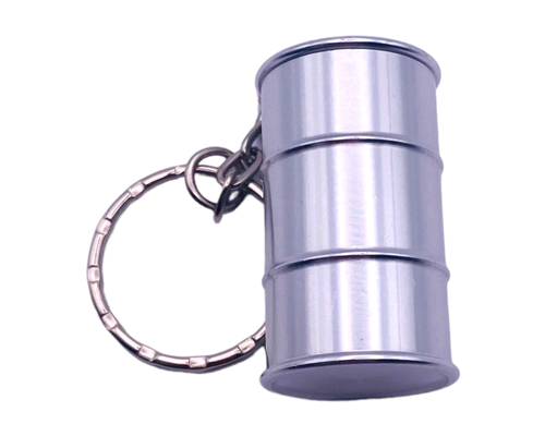 Флешка Металлическая Бочка "Barrel" R299 серебряный 1 Гб
