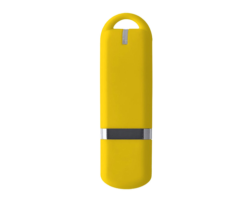 Флешка Пластиковая Мемо Софт-тач "Memo Soft-touch" S315 желтый 4 Гб