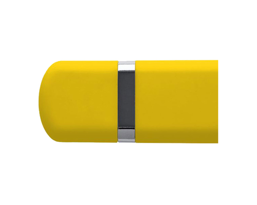 Флешка Пластиковая Мемо Софт-тач "Memo Soft-touch" S315 желтый 256 Мб
