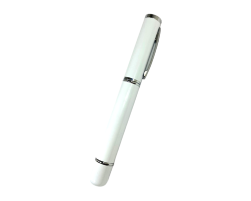 Флешка Металлическая Ручка Бона "Pen Bona" R324 белый 1 Гб