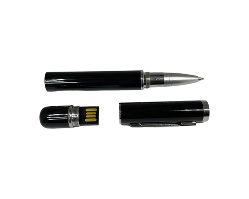 Флешка Металлическая Ручка Бона "Pen Bona" R324 черный 8 Гб